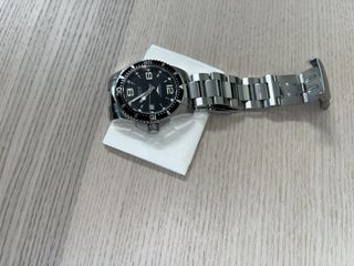 Longines Hydroconquest Automático Negro/Plata