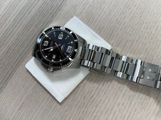 Longines Hydroconquest Automático Negro/Plata