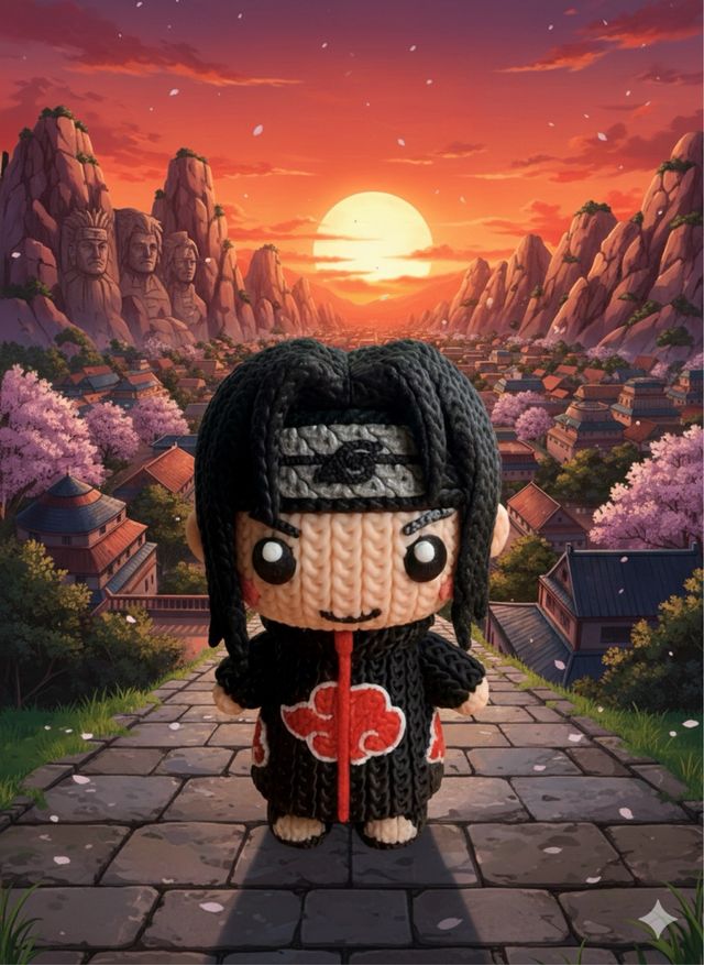 Figura Itachi Uchiha Impresión 3D