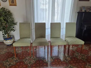 Set 4 Poltroncine in Seta