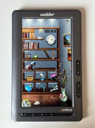 Ebook Wolder miBuk Delta 7.0 Colour Gris