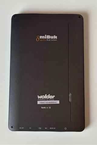 Ebook Wolder miBuk Delta 7.0 Colour Gris