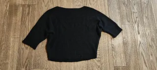 Maglione nero da ragazza Perfect