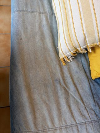 Sofá Cama Ikea 2 Plazas Tela Azul