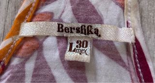 Top Bershka floreale vintage Y2K