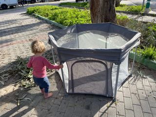 Parque infantil plegable