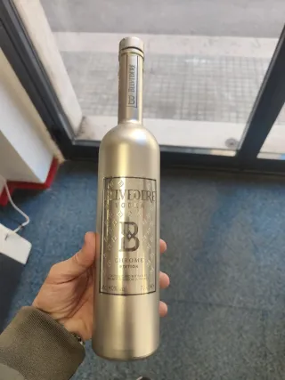 Bottiglia Belvedere Vodka Chrome Edition