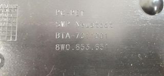 Audi 92443 8w0807437 8w0807611 paragolpes del a4