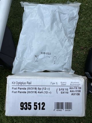 Barras de techo Cruz Airo Fix 108 + Portaesquís