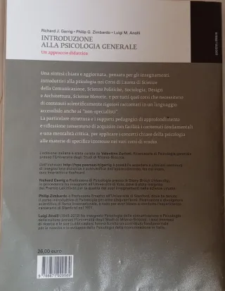 Introduzione alla psicologia generale