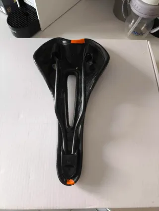 Sillín Selle Italia SLS Negro Naranja