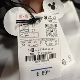 Zapatos tacón Disney Minnie Zara