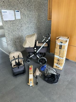 Carrito de bebé Bugaboo Cameleon + accesorios