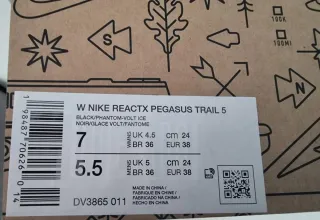 T38 Nike React Pegasus Trail 5