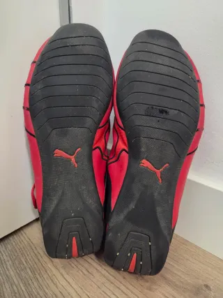 Zapatillas Puma Ferrari Rojas y Negras