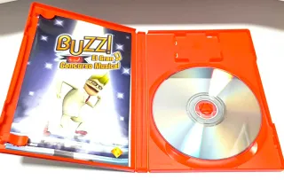 Buzz! El Gran Concurso Musical + 4 mandos (PS2)