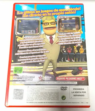 Buzz! El Gran Concurso Musical + 4 mandos (PS2)