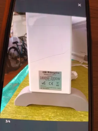 Convector Orbegozo Confort Plus CV 2300 B