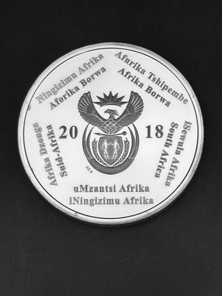 2 Rand Sudáfrica 2018 FIFA World Cup