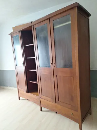 Guardaroba in legno massello di teck