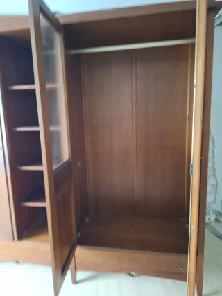 Guardaroba in legno massello di teck