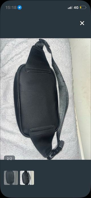 Riñonera Gucci GG Supreme Negra