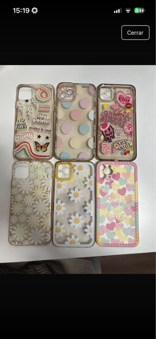 Confezione da 6 custodie per iPhone 11 Pro Max