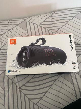 Altavoz Charge 6 Bluetooth Negro