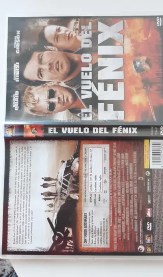 DVD El Vuelo del Fénix