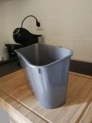 Cubo Basura Cocina Gris NUEVO