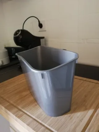 Cubo Basura Cocina Gris NUEVO