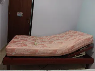 Cama articulada con colchón