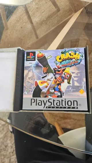 Crash Bandicoot 3 Warped PS1 Platinum