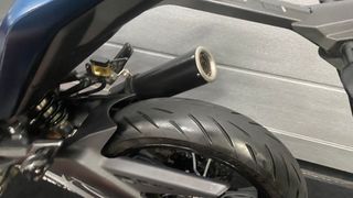 Zontes U 125 Naked Azul/Naranja