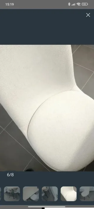 Mesa de salón y 6 sillas