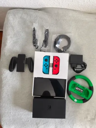 Nintendo Switch OLED Completa + Accesorios