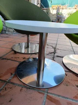 Juego 3 butacas y mesita