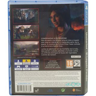 UNCHARTED: EL LEGADO PERDIDO SONY PS4