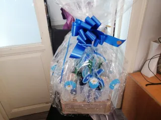 Centro de mesa decorado