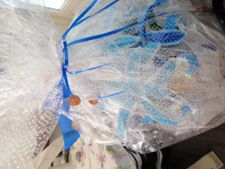 Centro de mesa decorado