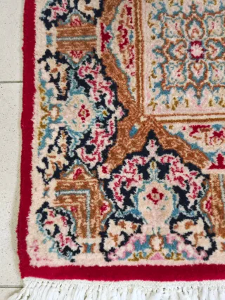 Tappeto persiano Kirman 205x104 cm