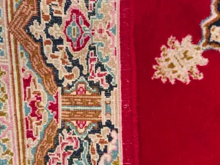 Tappeto persiano Kirman 205x104 cm