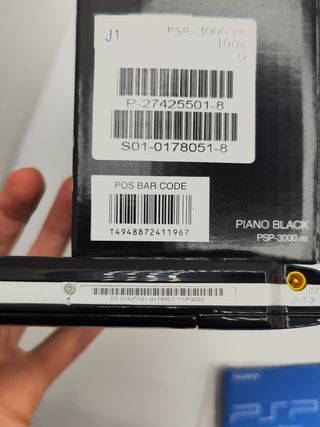 Sony PSP 3000 Piano Black PSP-3000PB