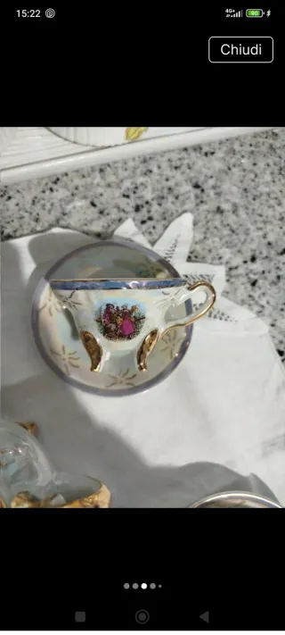 Servizio Caffè Vintage Porcellana