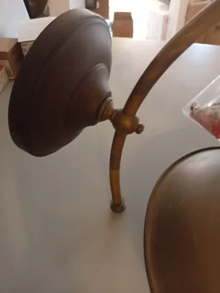 Coppia lampade parete in rame Falb
