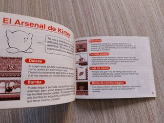 MANUAL KIRBY`S DREAMLAND ESPAÑOL NINTENDO GAME BOY
