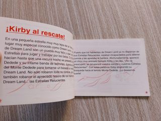 MANUAL KIRBY`S DREAMLAND ESPAÑOL NINTENDO GAME BOY