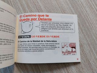 MANUAL KIRBY`S DREAMLAND ESPAÑOL NINTENDO GAME BOY