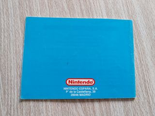 MANUAL KIRBY`S DREAMLAND ESPAÑOL NINTENDO GAME BOY