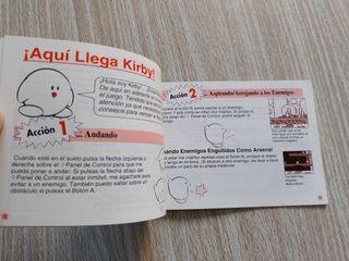 MANUAL KIRBY`S DREAMLAND ESPAÑOL NINTENDO GAME BOY